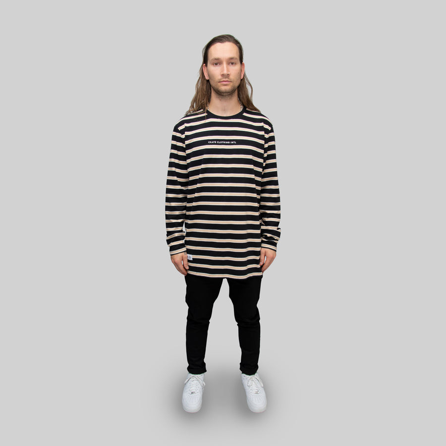 Men's Easy Stripe Long Sleeve T-Shirt