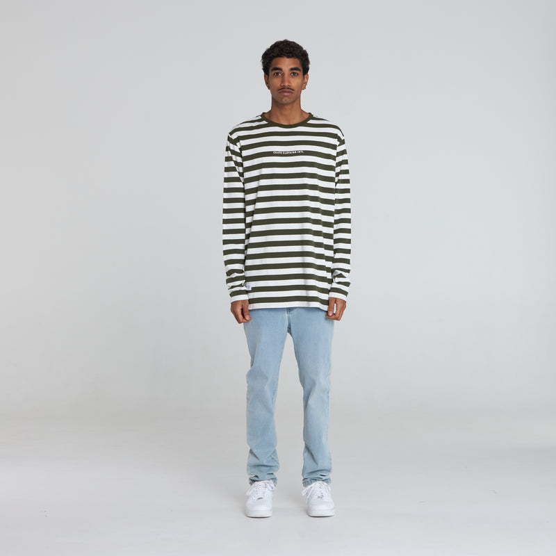 MEN’S EASY STRIPE L/S T-SHIRT