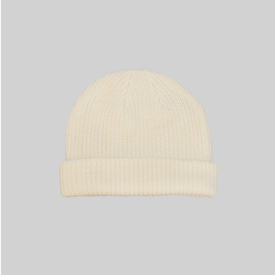 UNISEX Knitted Beanie Ecuru