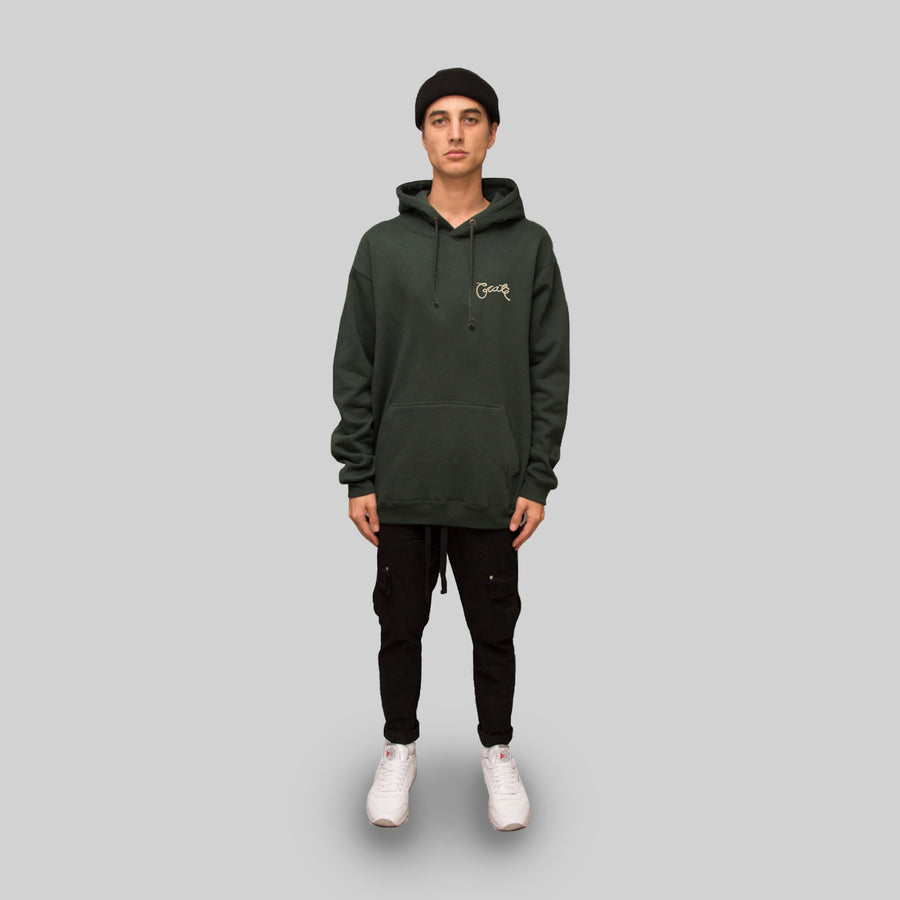 Mens Scripted Hoodie
