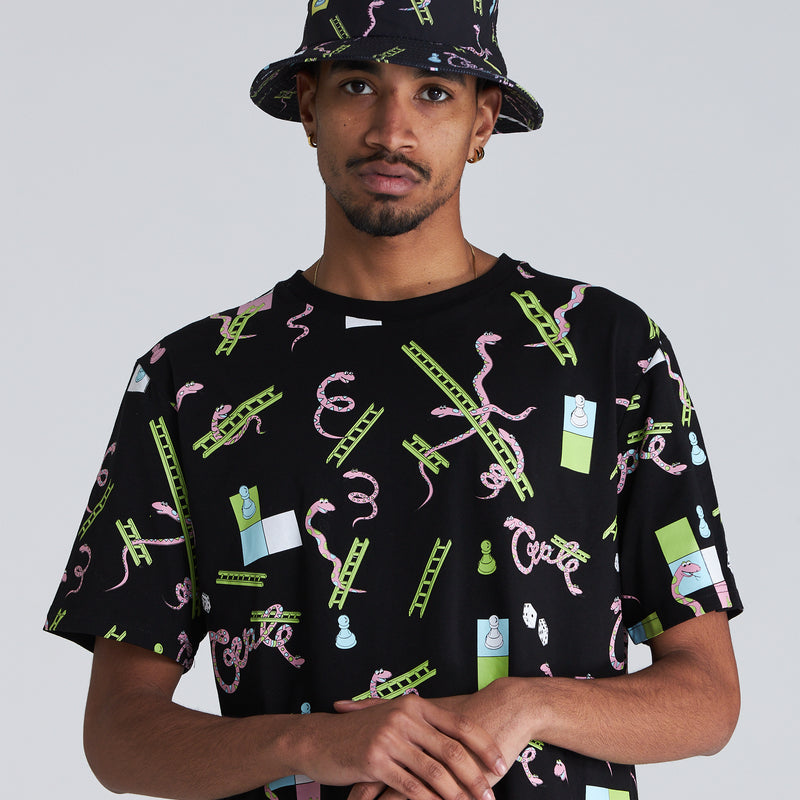 Unisex Snakes & Ladders Bucket Hat