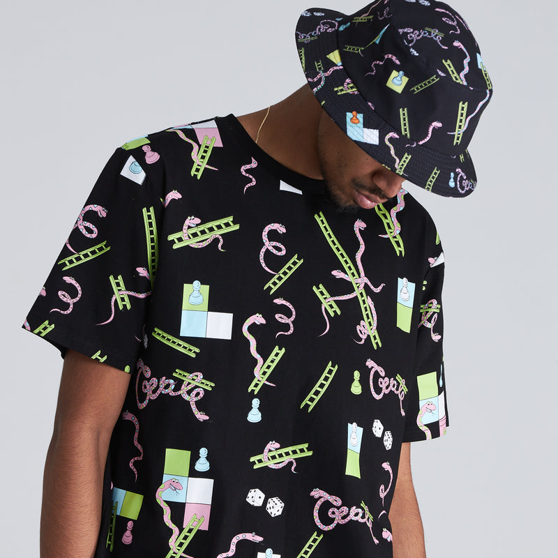 Unisex Snakes & Ladders Bucket Hat