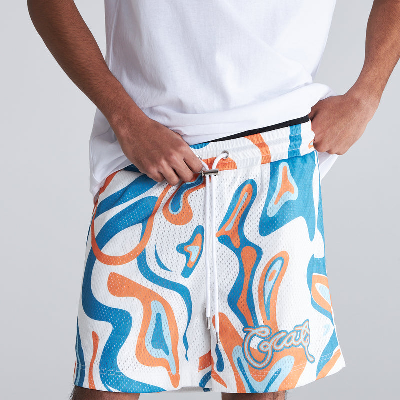 Men's Swirley Mesh Shorts