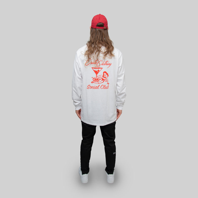 MENS CRATE SOCIAL CLUB L/S TEE