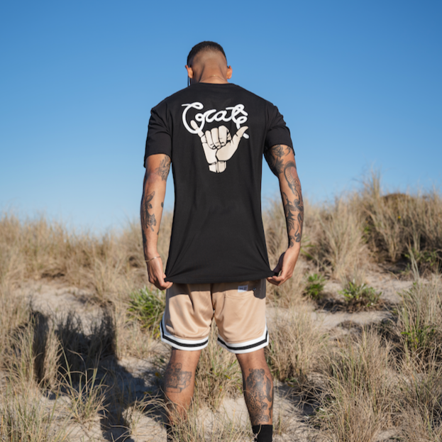 MENS SCRIPTED SHAKA T-SHIRT