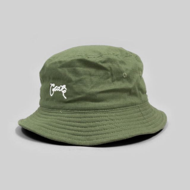 Unisex Scripted Bucket Khaki