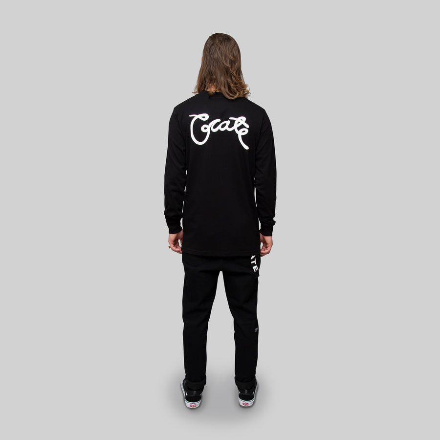 Mens Scripted Long Sleeve