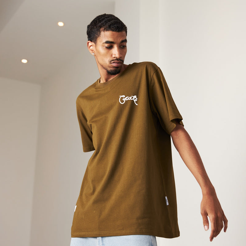 MEN'S SCRIPTED T-SHIRT