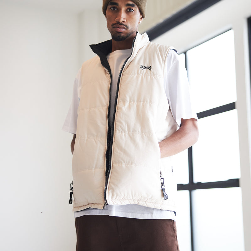 MEN'S REVERSIBLE PUFFER VEST