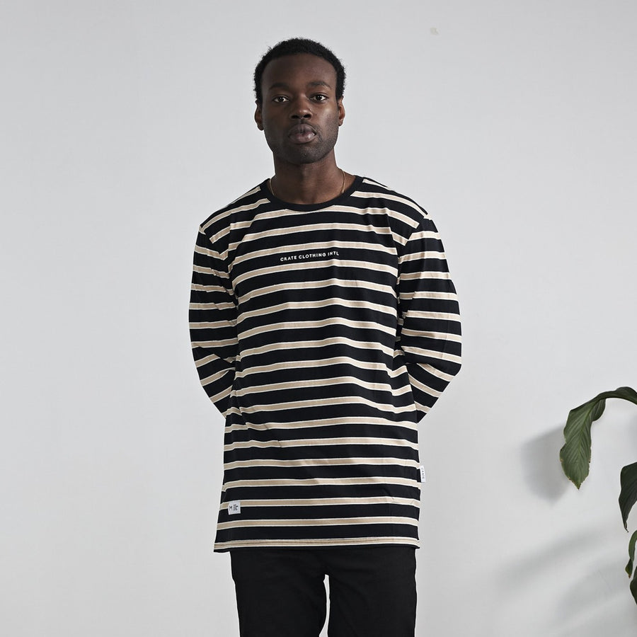 Men's Easy Stripe Long Sleeve T-Shirt
