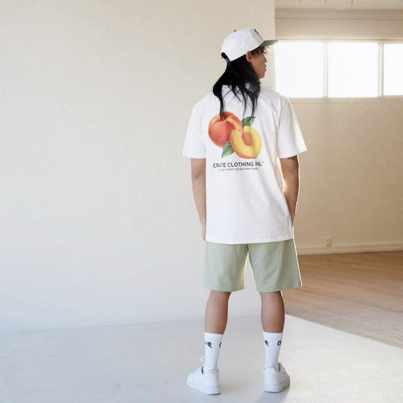 MEN’S PEACH T-SHIRT