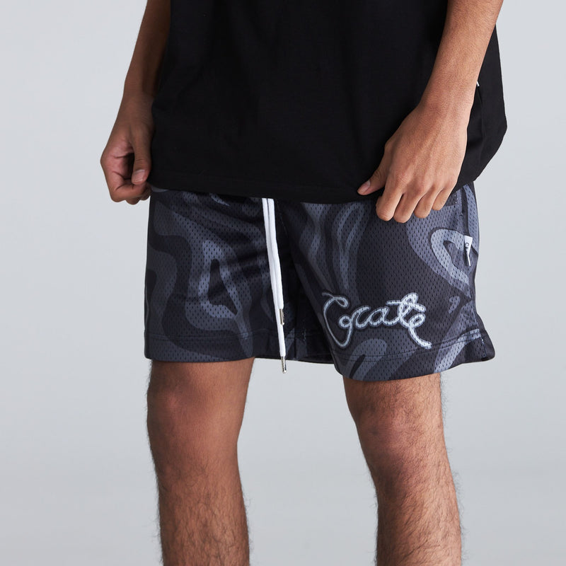 Men's Swirley Mesh Shorts