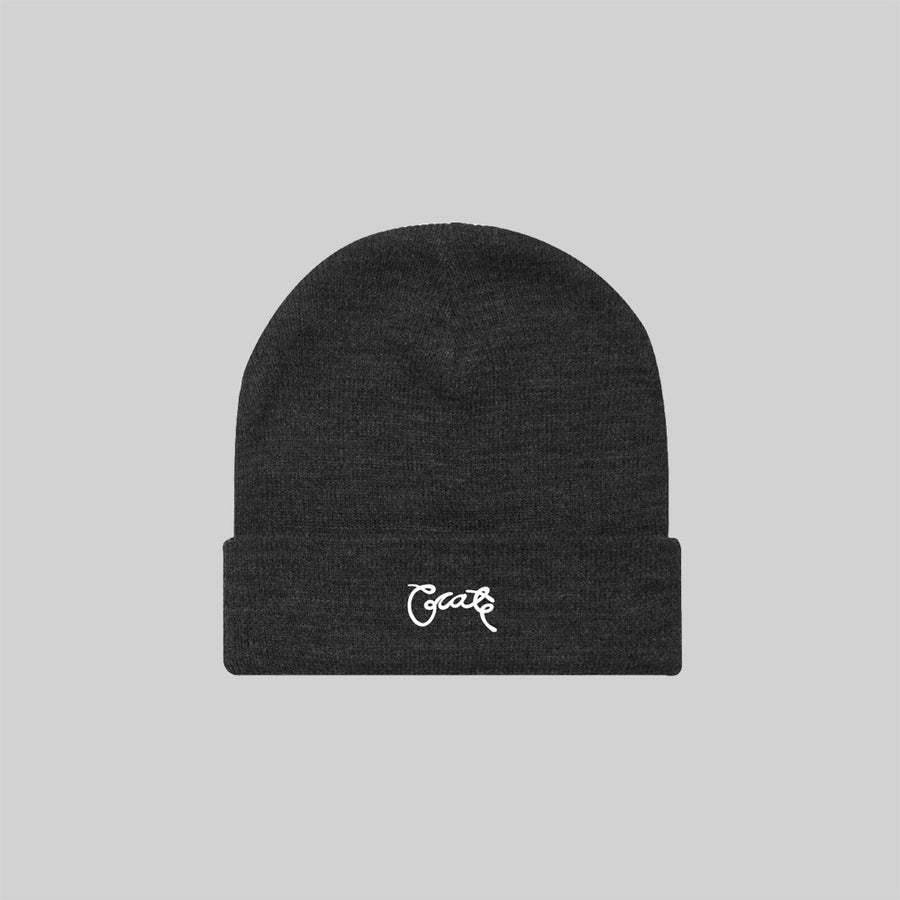 Unisex Scripted Beanie 50% Wool