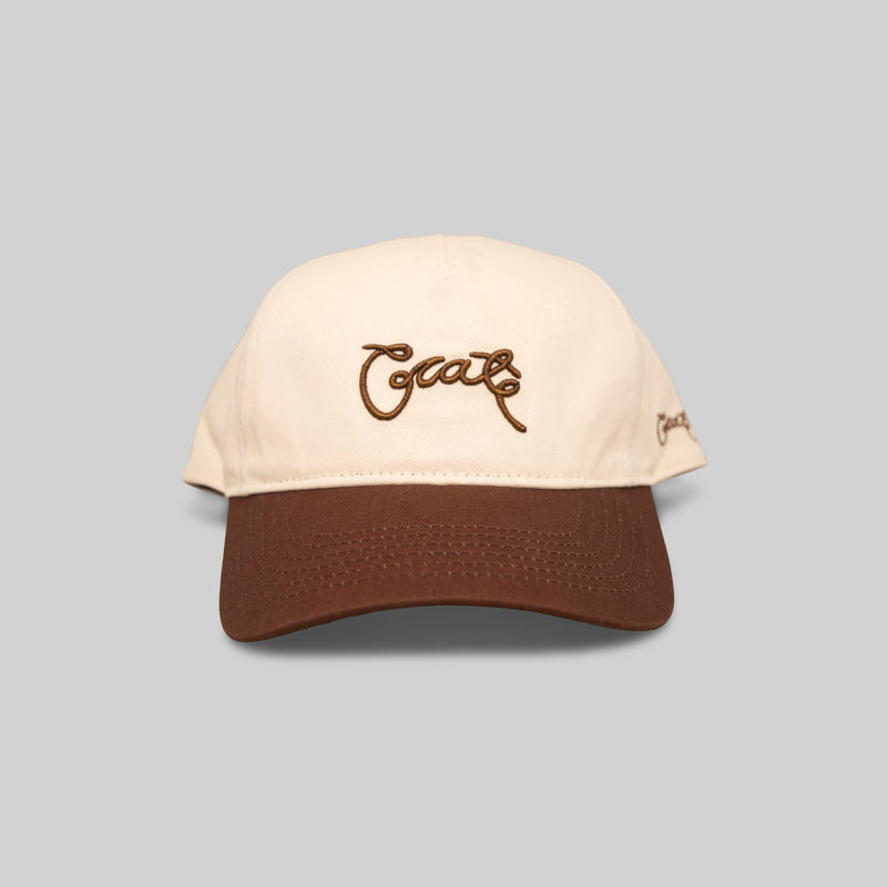 TWO TONED SCRIPTED SNAP BACK HAT