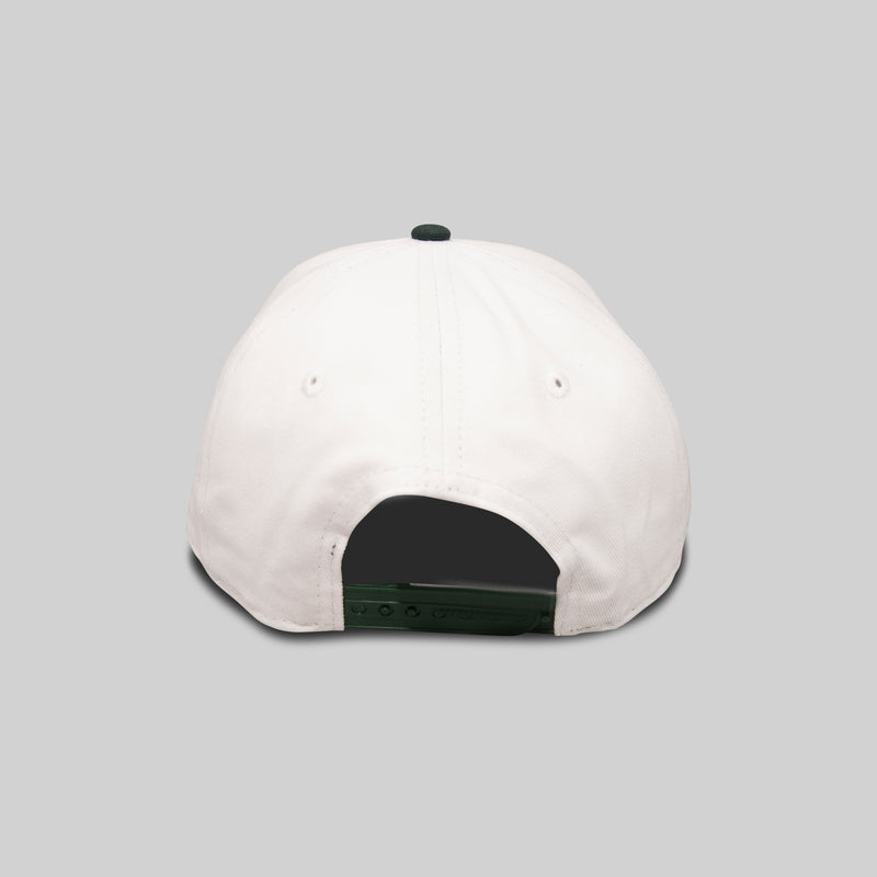 TWO TONED SCRIPTED SNAP BACK HAT