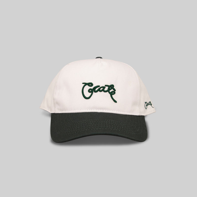 TWO TONED SCRIPTED SNAP BACK HAT