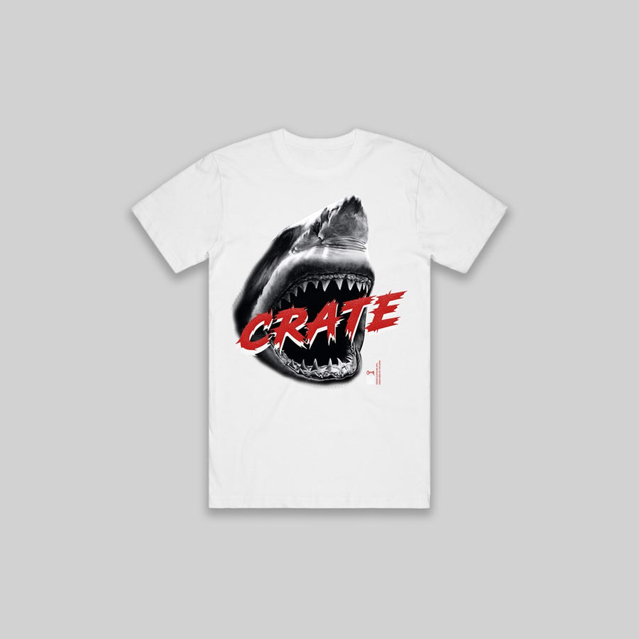 Crate White Shark T-Shirt