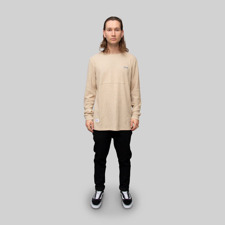 Men's Waffle Long Sleeve T-Shirt