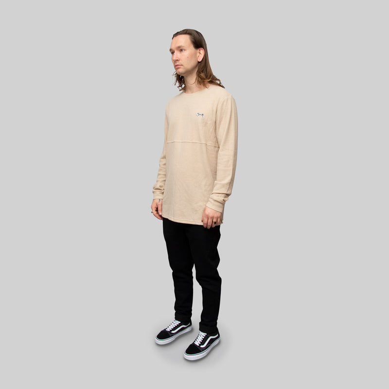 Men's Waffle Long Sleeve T-Shirt