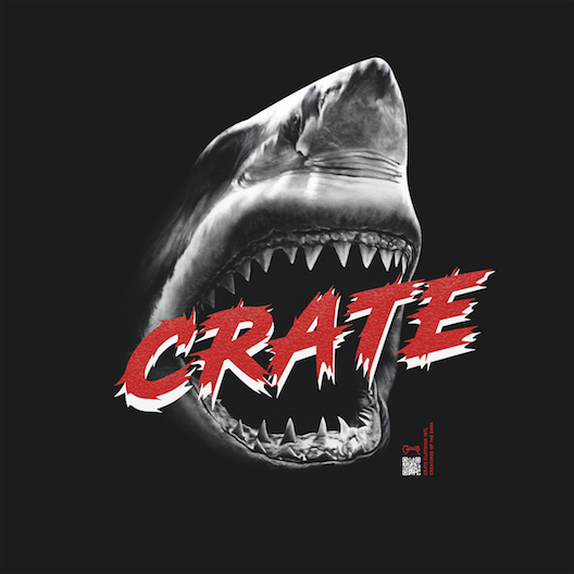 Crate White Shark T-Shirt