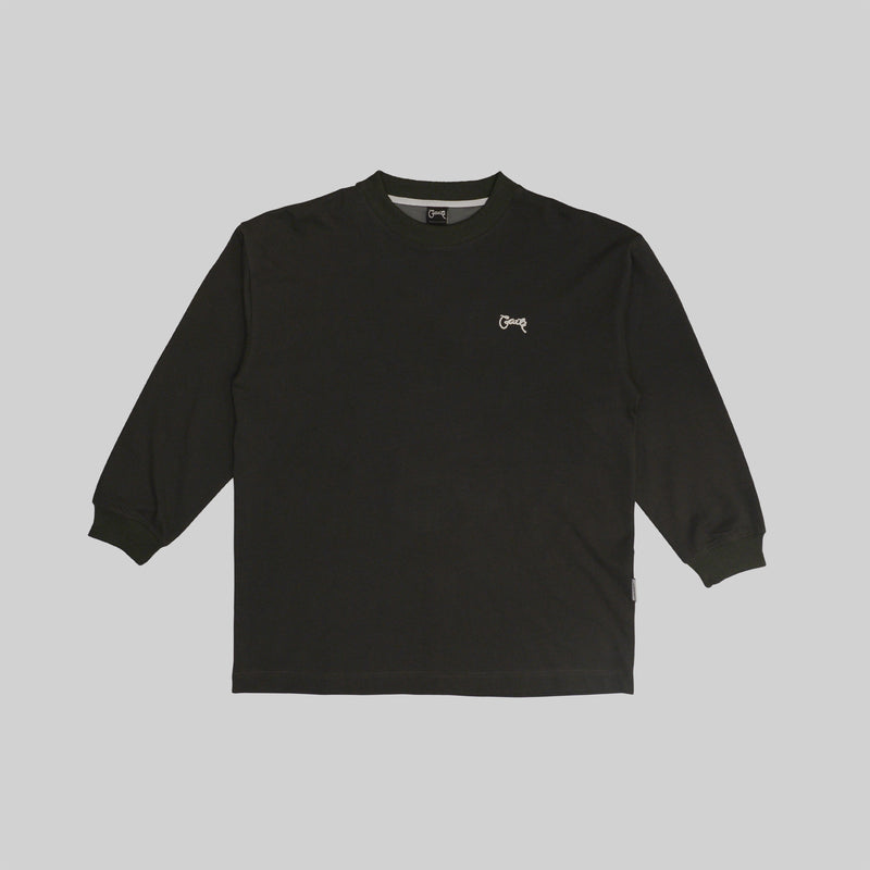 BASIC SCRIPT BOX FIT LONGSLEEVE