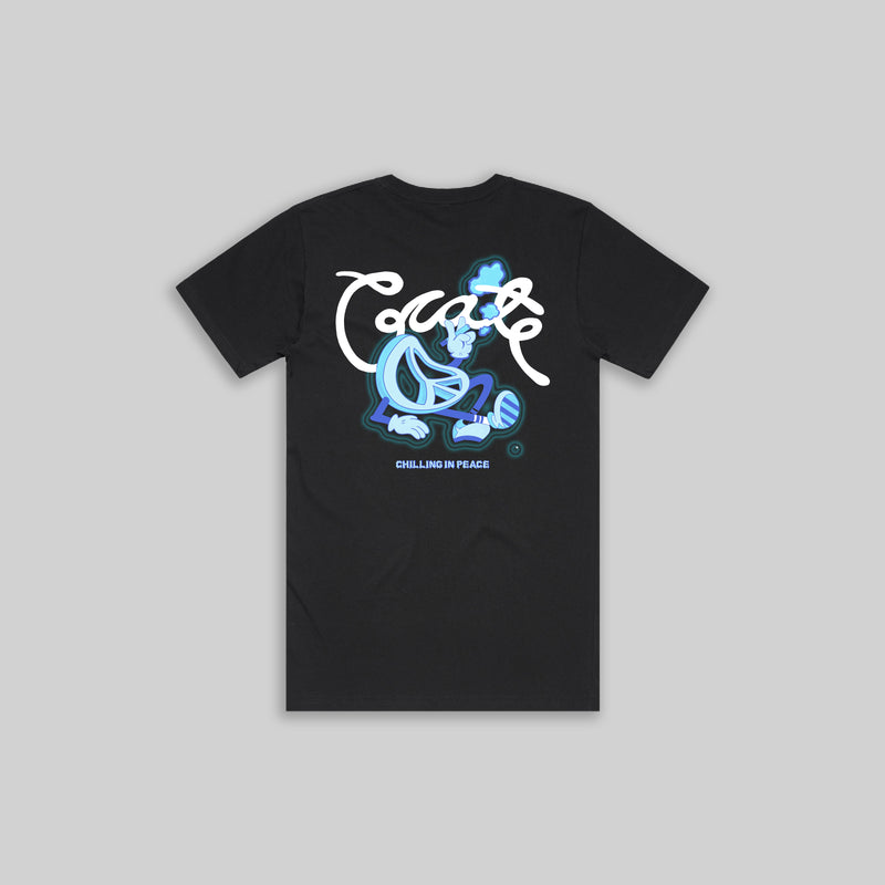 MEN’S CHILLING IN PEACE SCRIPT T-SHIRT