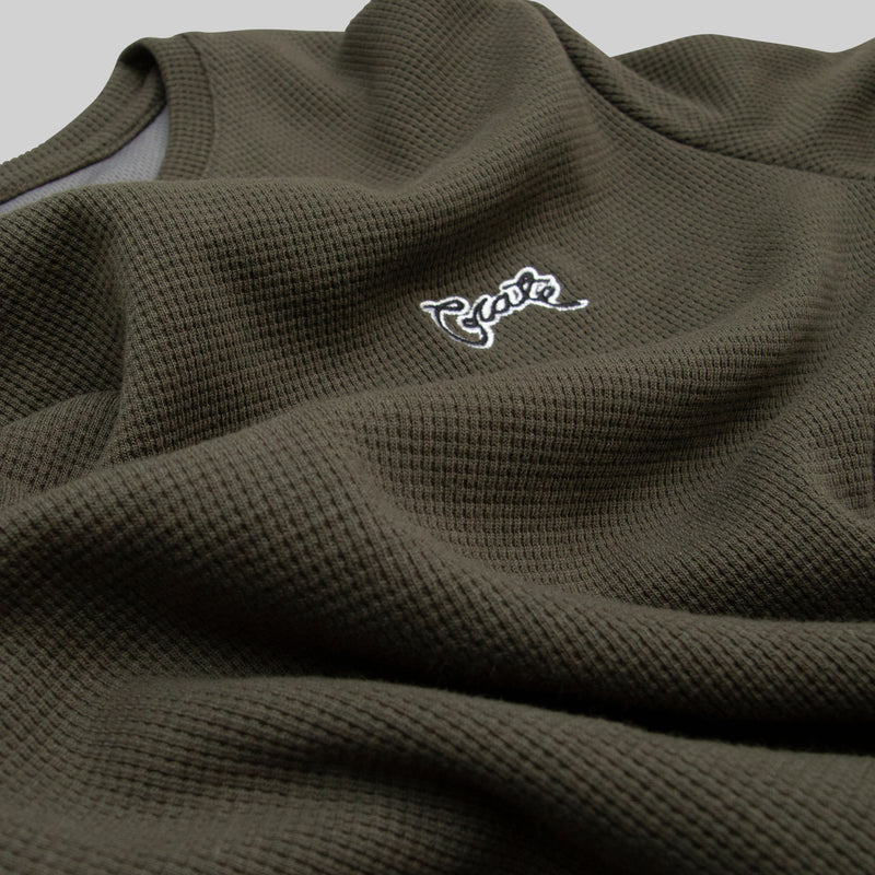 Men's Waffle Knit Crew