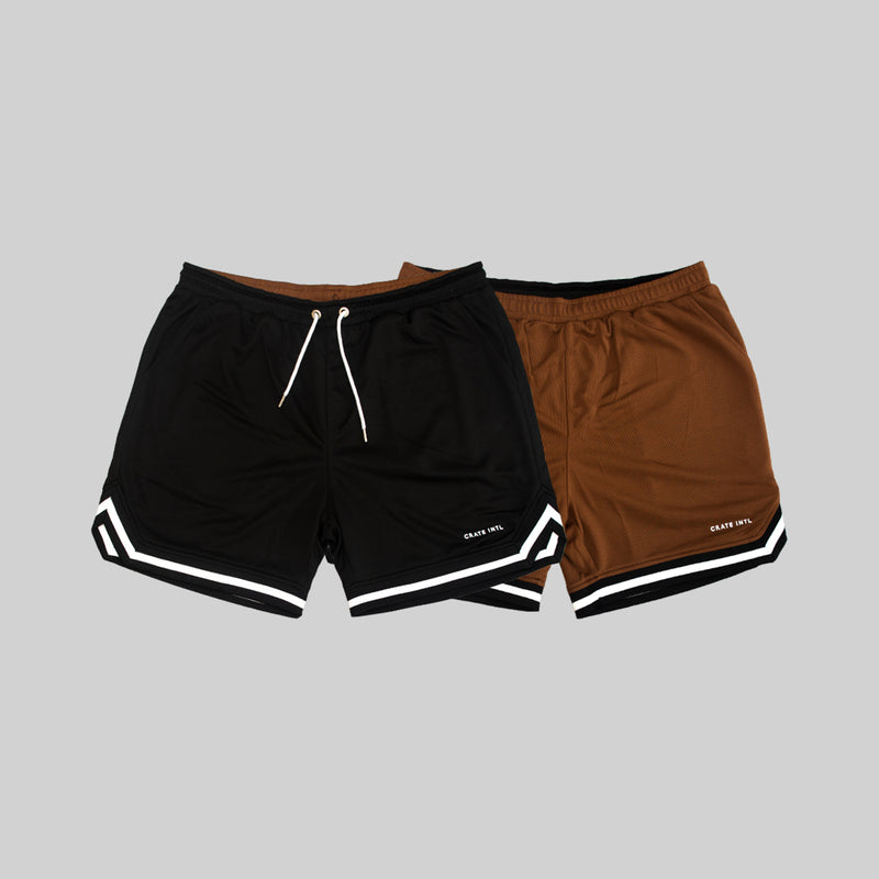 MEN’S REVERSIBLE B BALL SHORTS