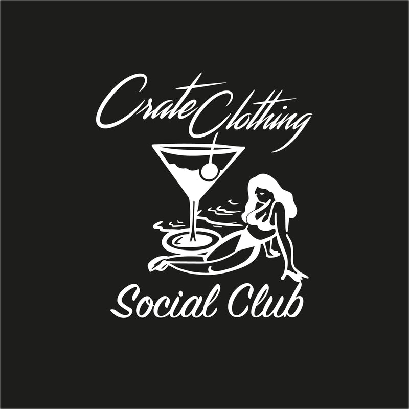MENS CRATE SOCIAL CLUB T-SHIRT