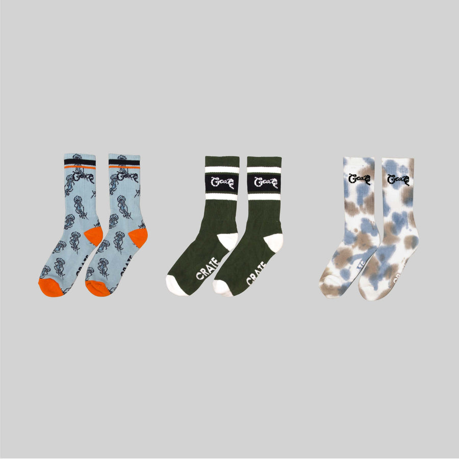 CRATE OCEAN SOCK PACK